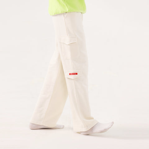 Off-White Wide Leg Unisex Cargo Trouser