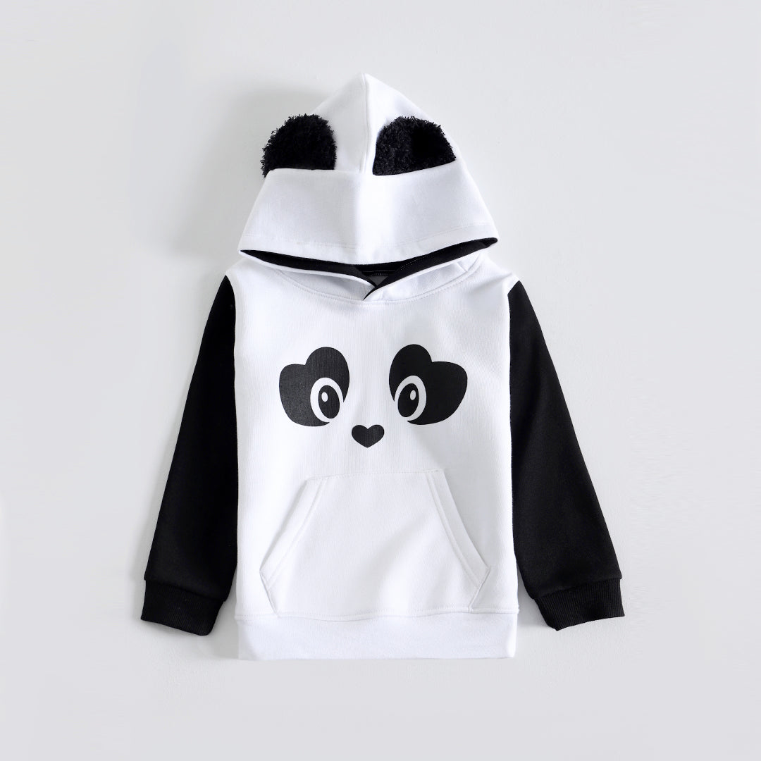 Kids panda hoodie Clearance