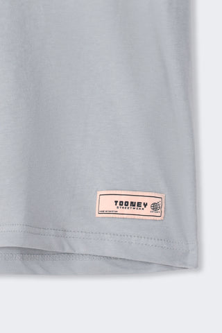 Steel Grey Oversized T-shirt