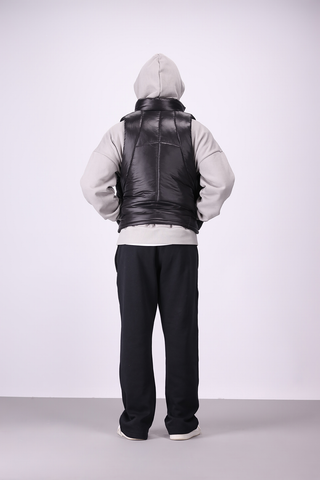 BULLET PUFFER VEST BLACK