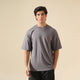 Light Smoke Grey Oversized T-shirt