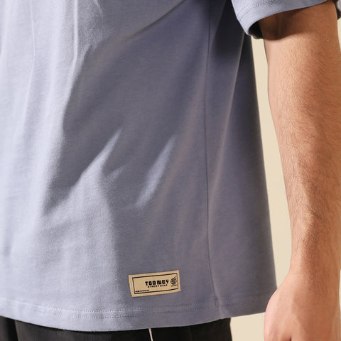 Powder Blue Oversized T-shirt
