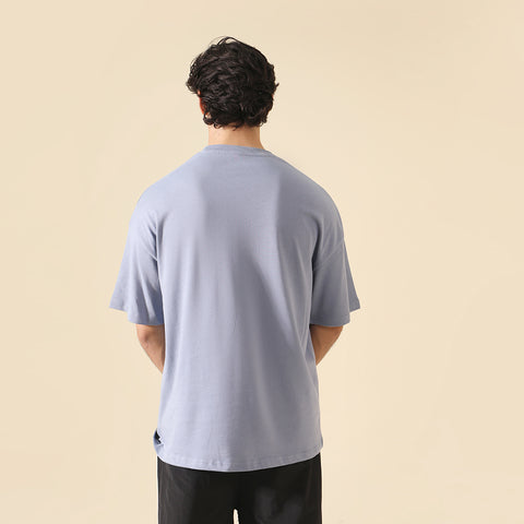 Powder Blue Oversized T-shirt