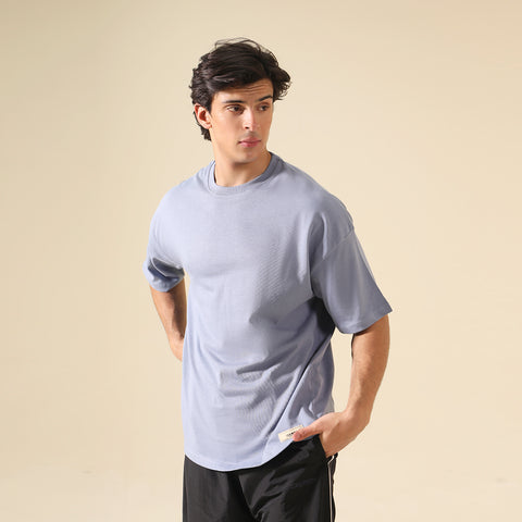 Powder Blue Oversized T-shirt