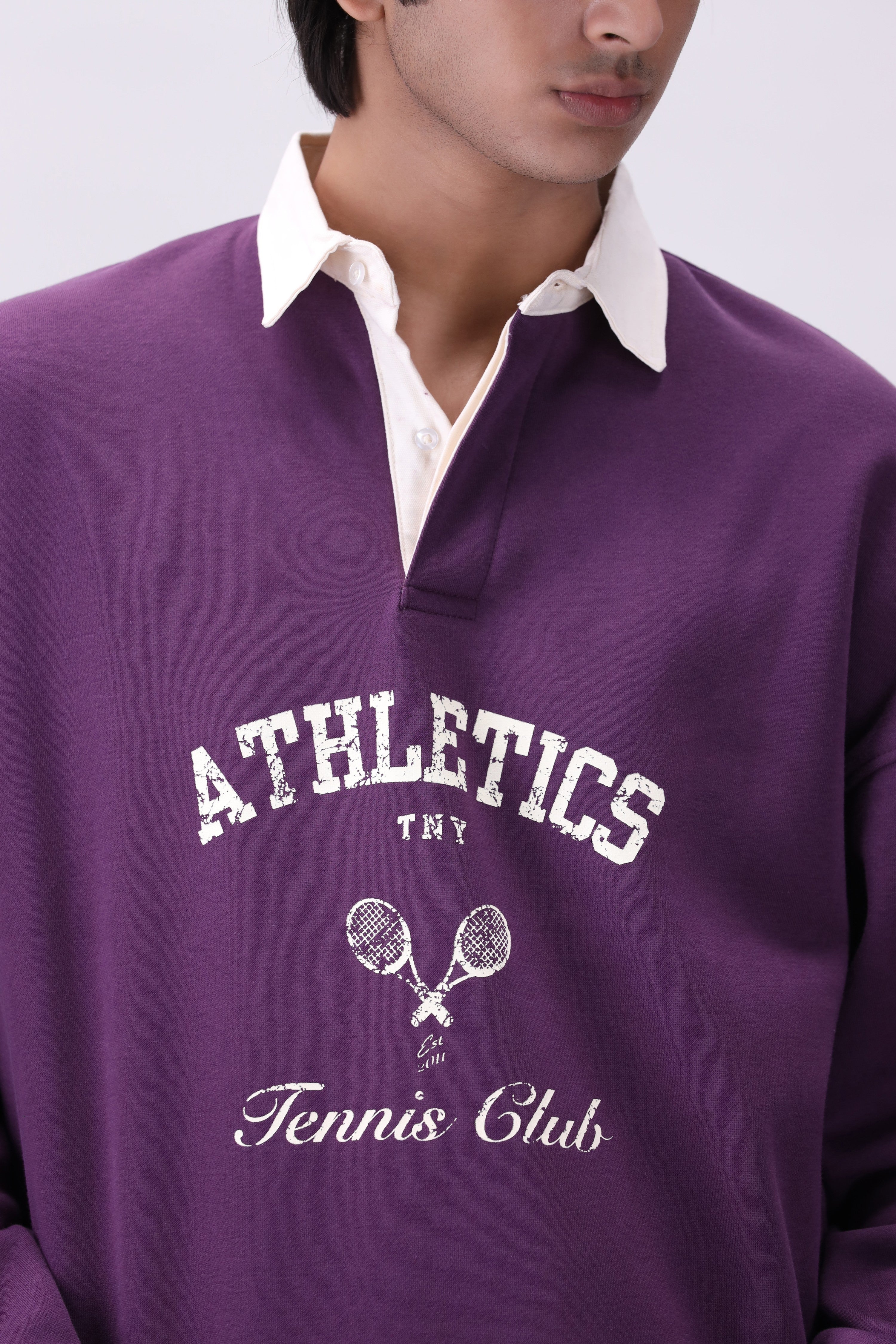Classic Purple TNY Tennis Club Sweatshirt