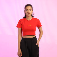 Red Baby Tee