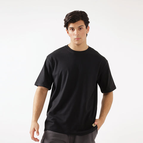 Basic Black Oversized T-shirt – Tooney Teez