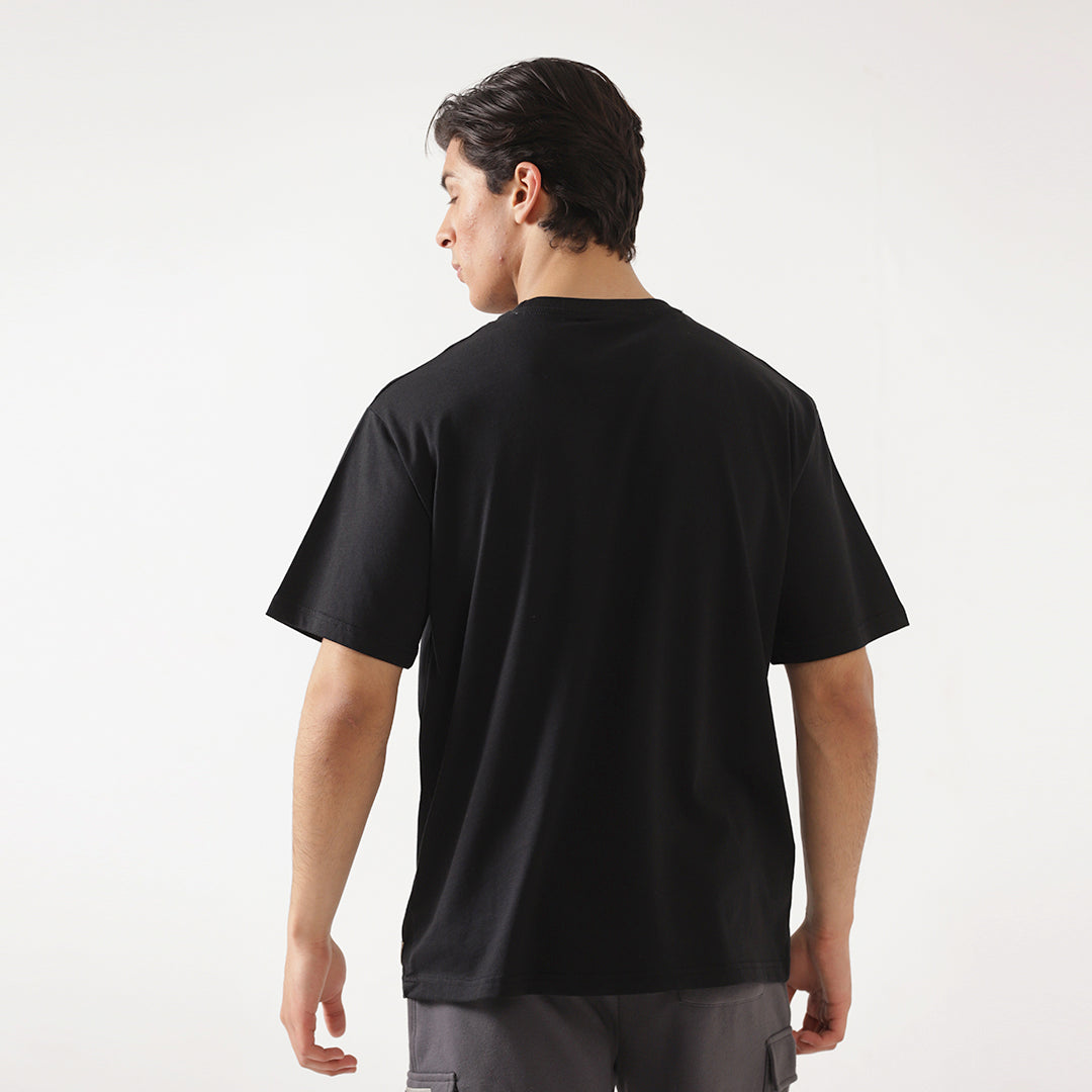 Basic Black Oversized T-shirt – Tooney Teez