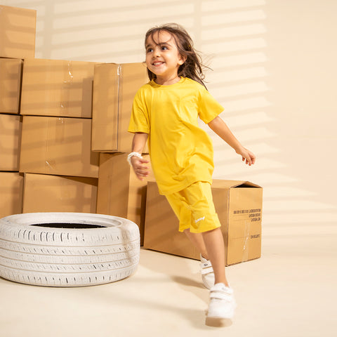 YELLOW - 24/7 Kids Co-ord Set