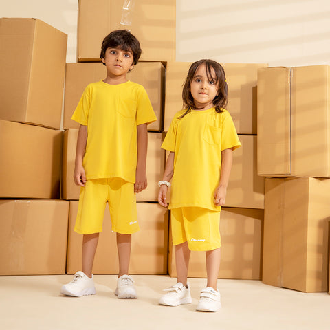 YELLOW - 24/7 Kids Co-ord Set