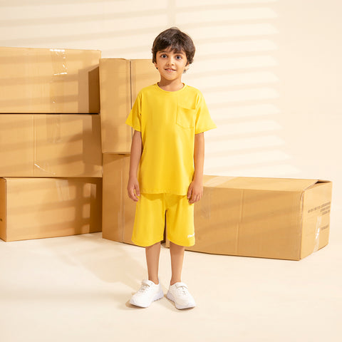 YELLOW - 24/7 Kids Co-ord Set