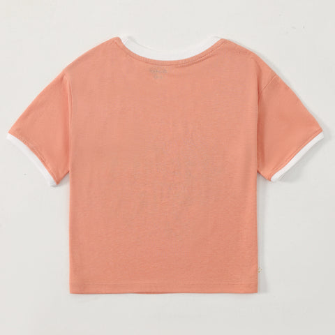 Flower Power Girls Boxy Tee
