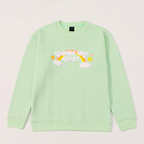 Doing My Best Fleece Sweatshirt