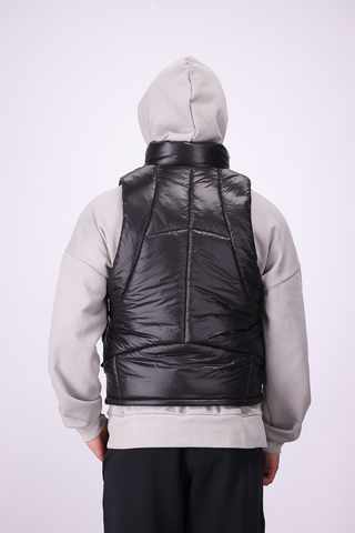 BULLET PUFFER VEST BLACK