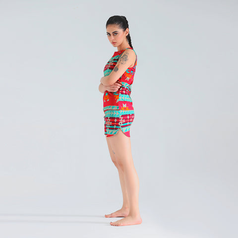 Slub Tribal Short Set