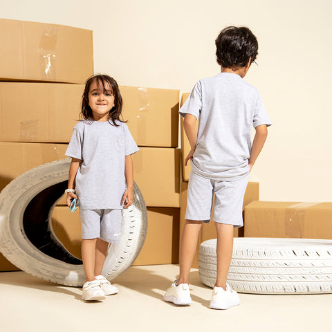 GREY - 24/7 Kids Co-ord Set