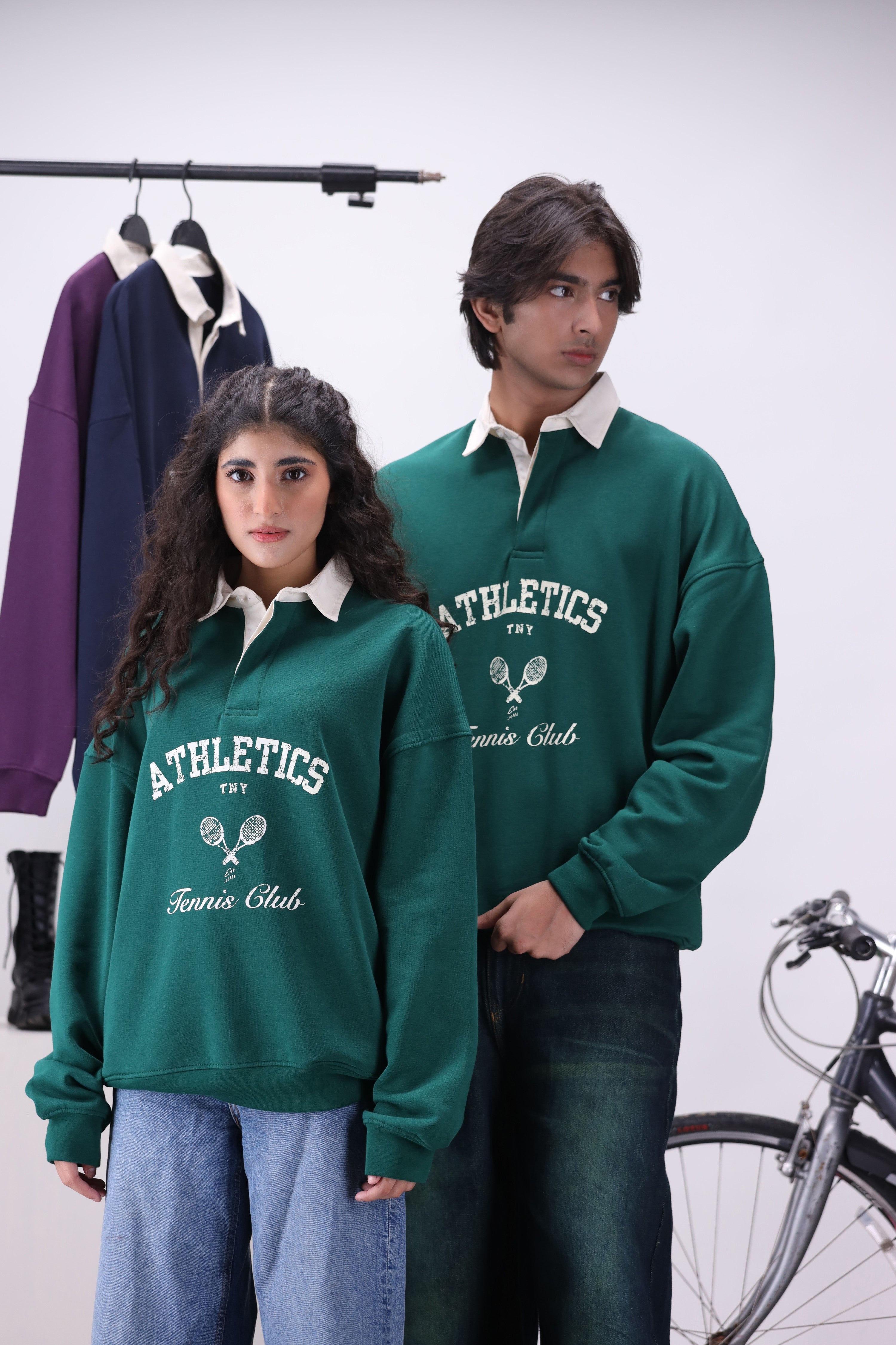 Classic Green TNY Tennis Club Sweatshirt