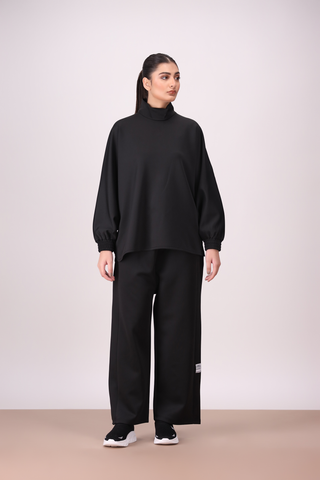 BLACK - SI-ERA CO-ORD SET