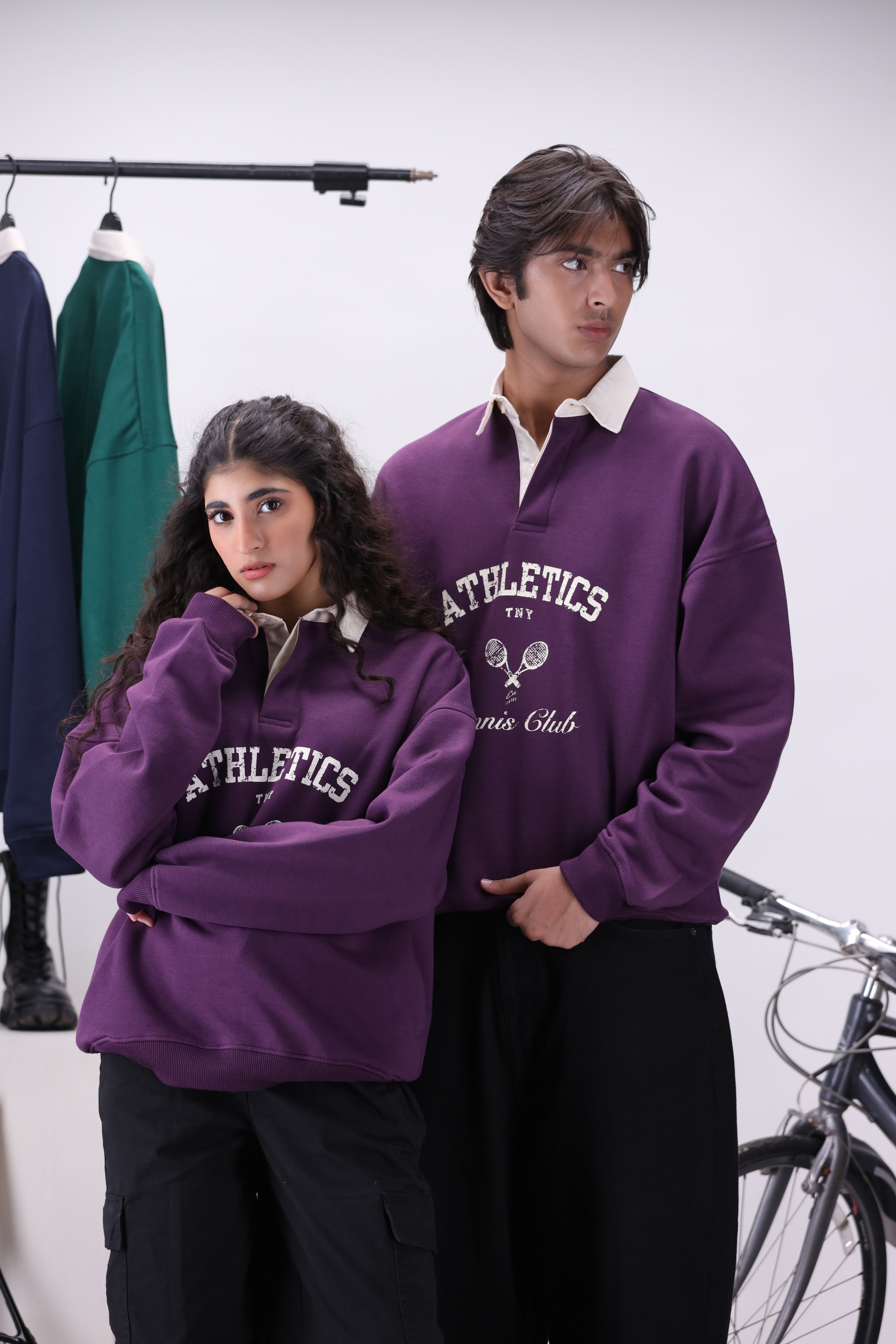 Classic Purple TNY Tennis Club Sweatshirt
