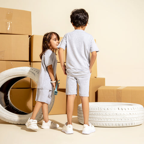 GREY - 24/7 Kids Co-ord Set