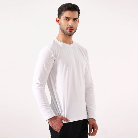 Pack of 2 - 24/7 Mens Full Sleeve - White & Black