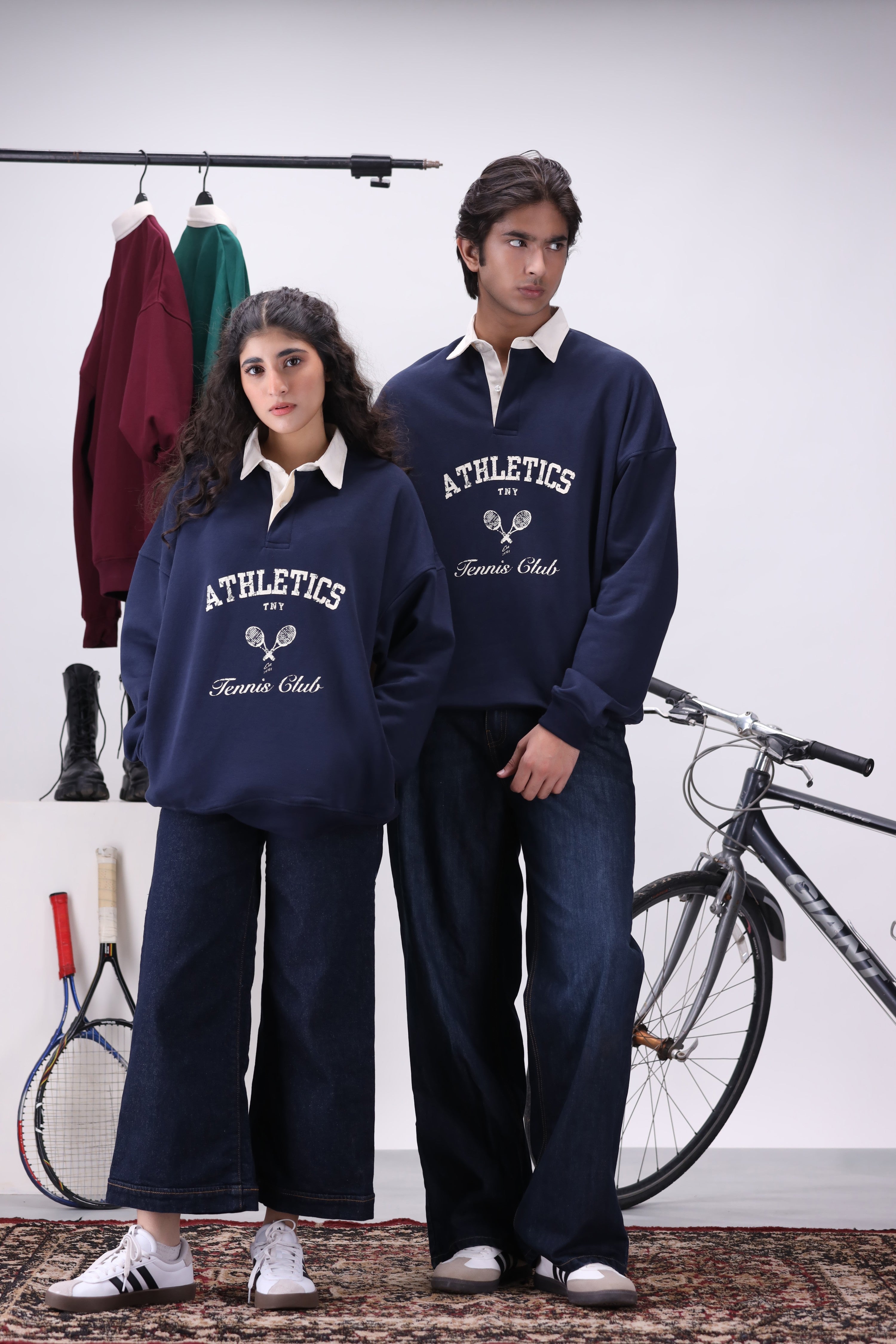 Classic Navy TNY Tennis Club Sweatshirt