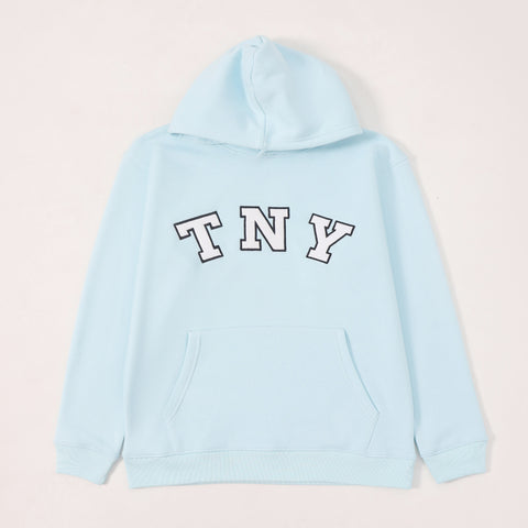 TNY Unisex Oversized Hoodie - Sky Blue