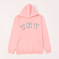 TNY Unisex Oversized Hoodie - Soft Pink