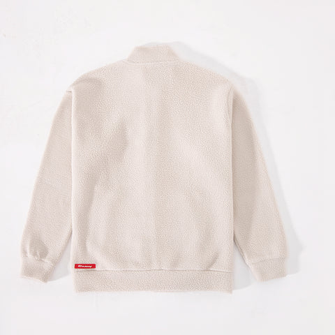 Beige Sherpha Unisex Jacket - Limited Edition