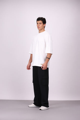 220 GSM White Extra Oversize T-shirt