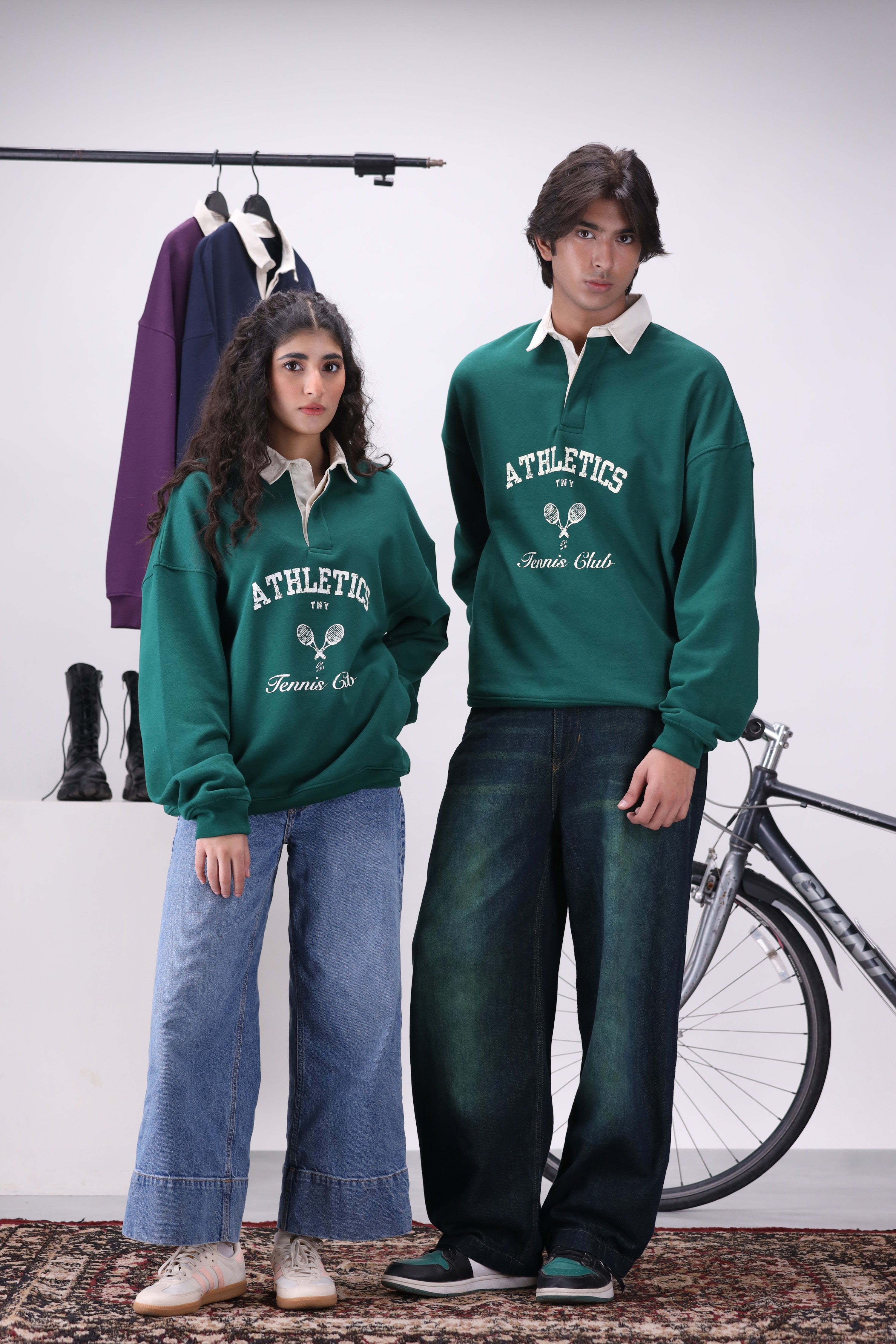Classic Green TNY Tennis Club Sweatshirt