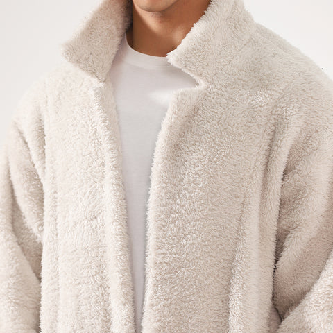 Plush Comfort Long Fur Unisex Coat