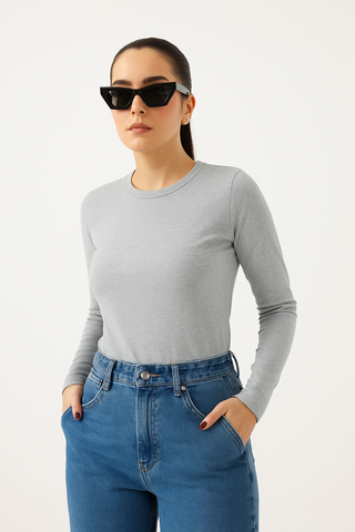 24/7 Women's Full Sleeve - Grey