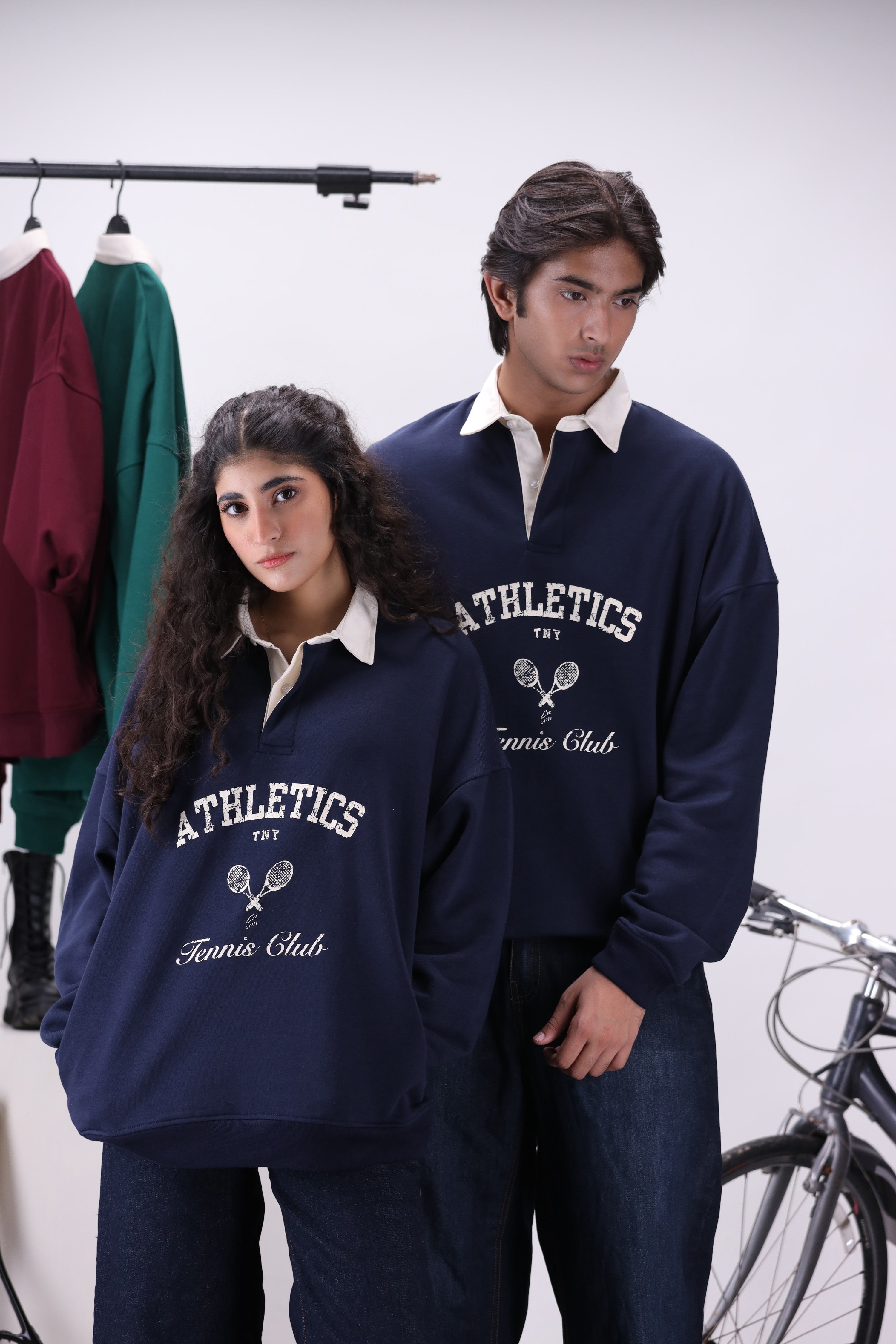 Classic Navy TNY Tennis Club Sweatshirt