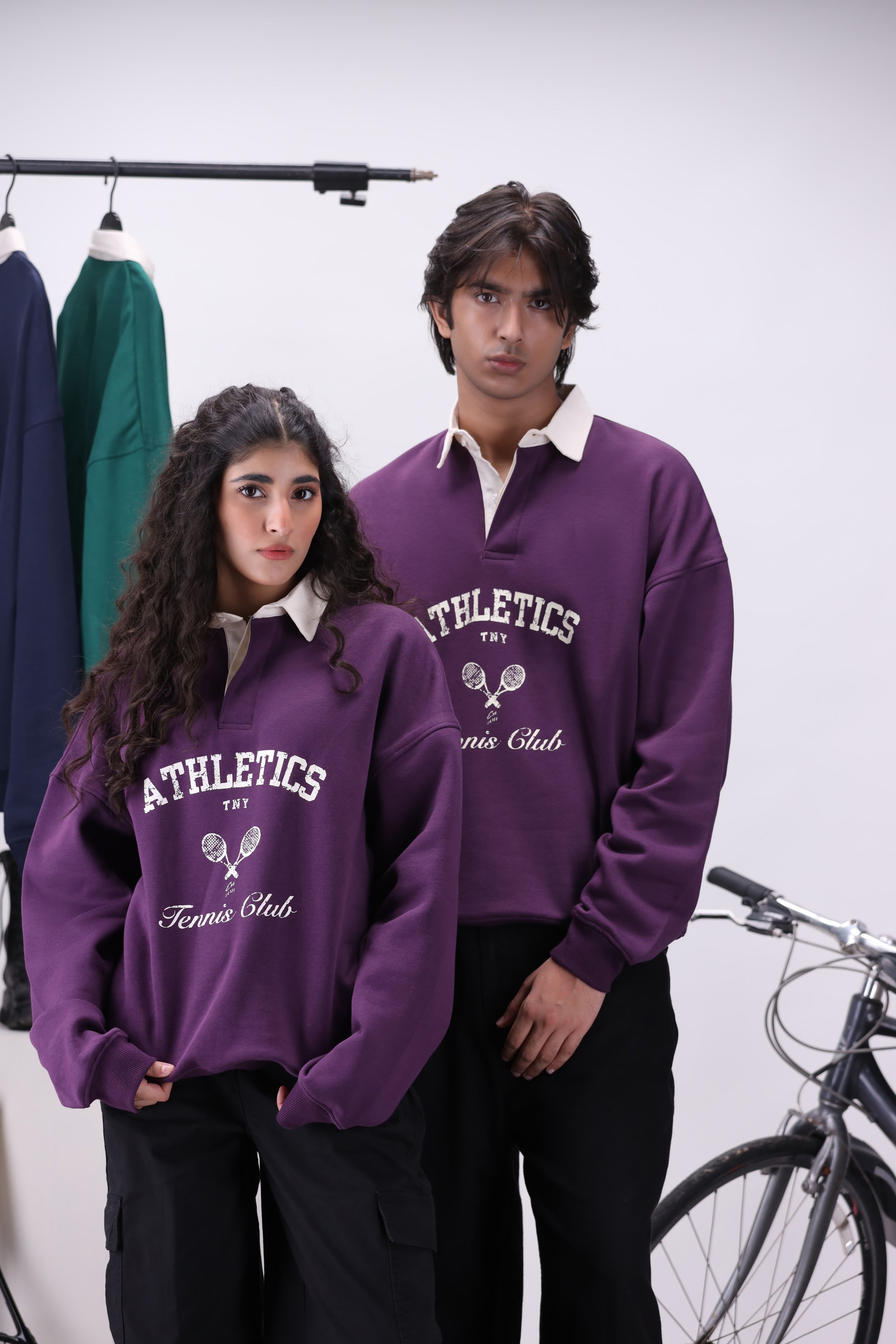 Classic Purple TNY Tennis Club Sweatshirt