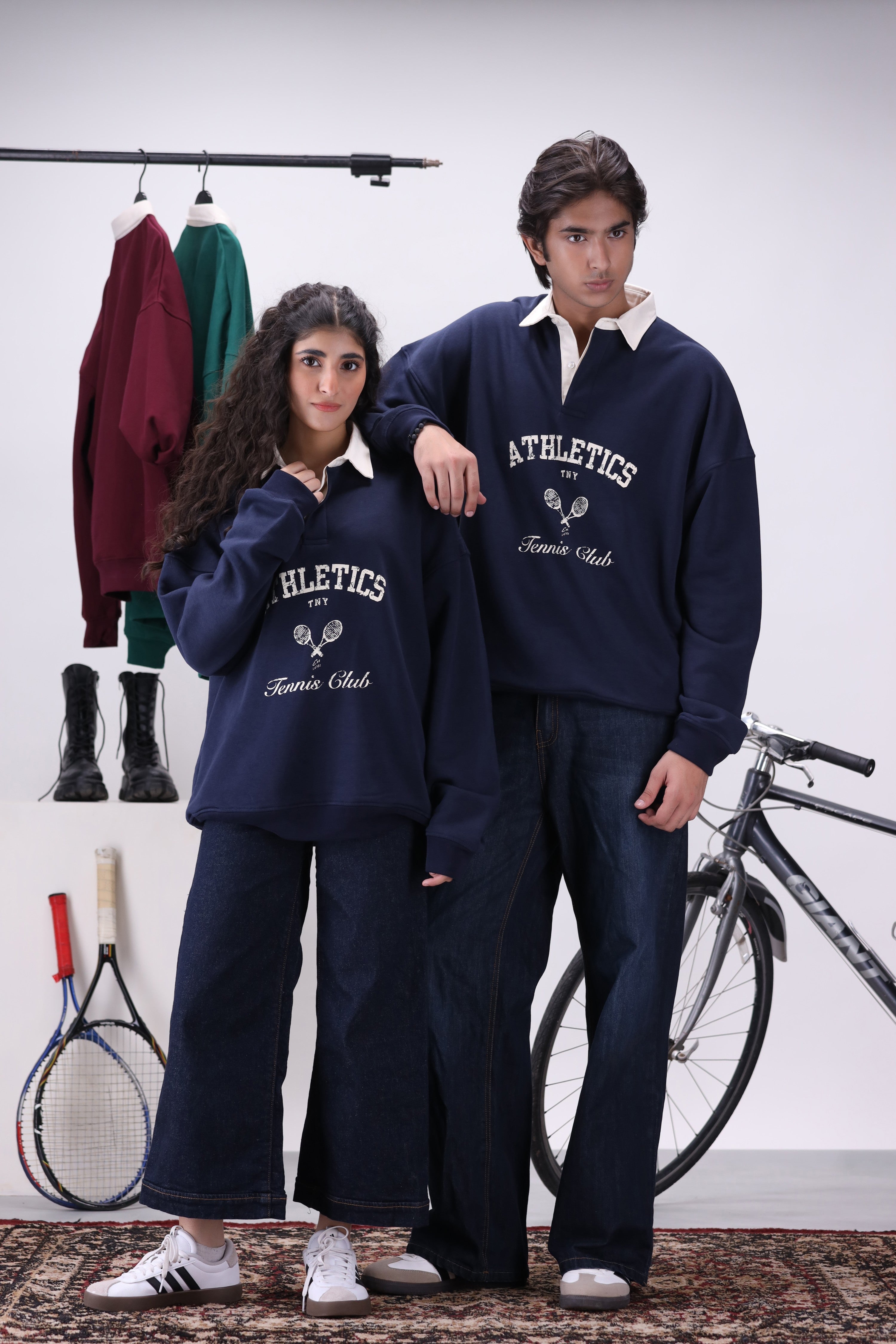 Classic Navy TNY Tennis Club Sweatshirt
