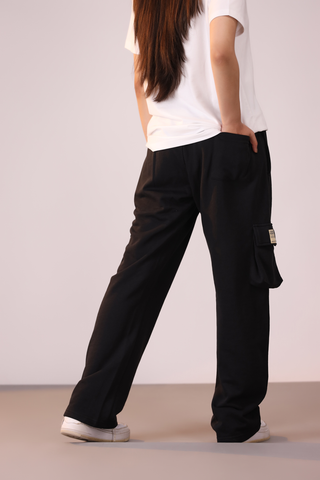 V2 Essential Unisex Cargo Trouser Black