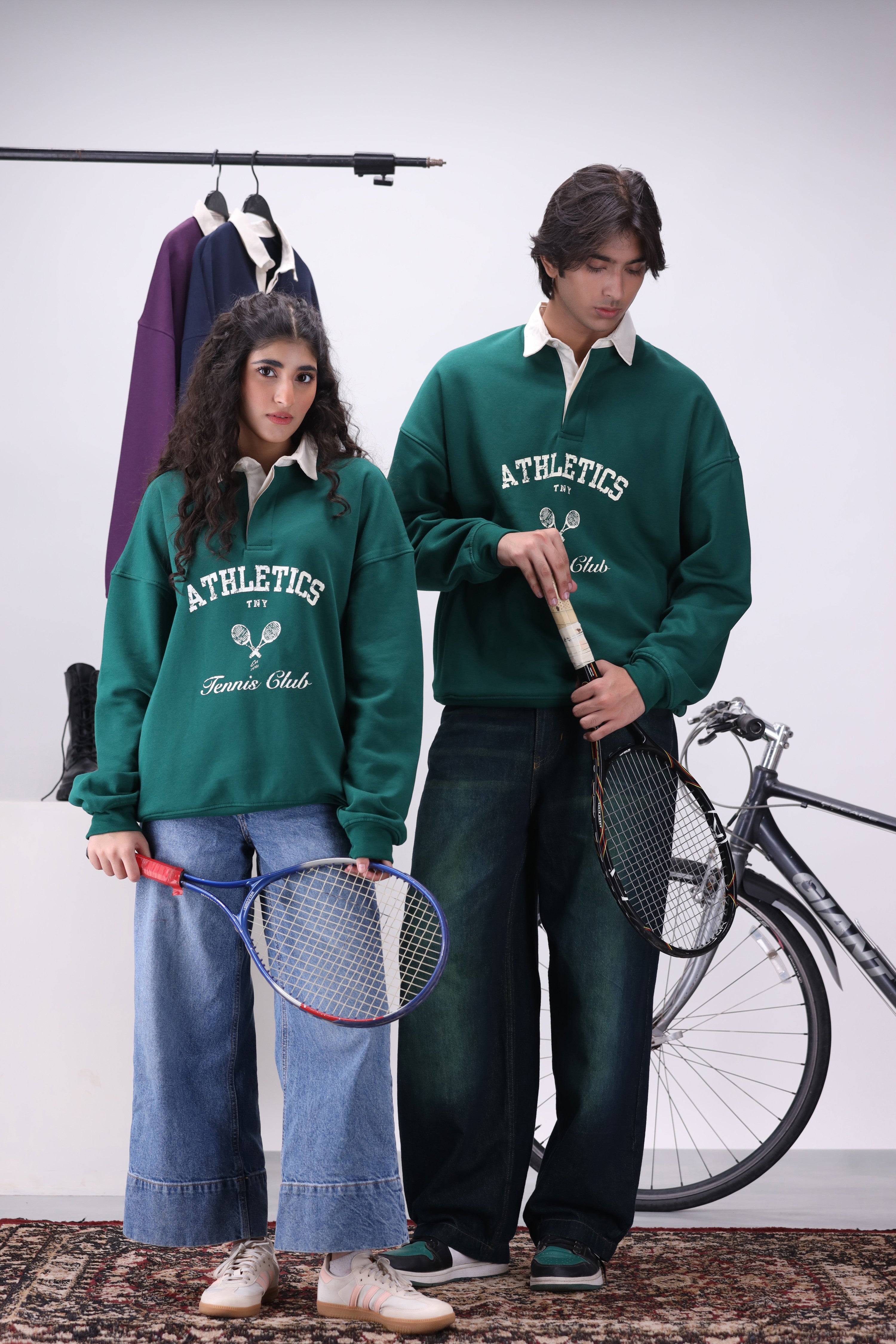 Classic Green TNY Tennis Club Sweatshirt