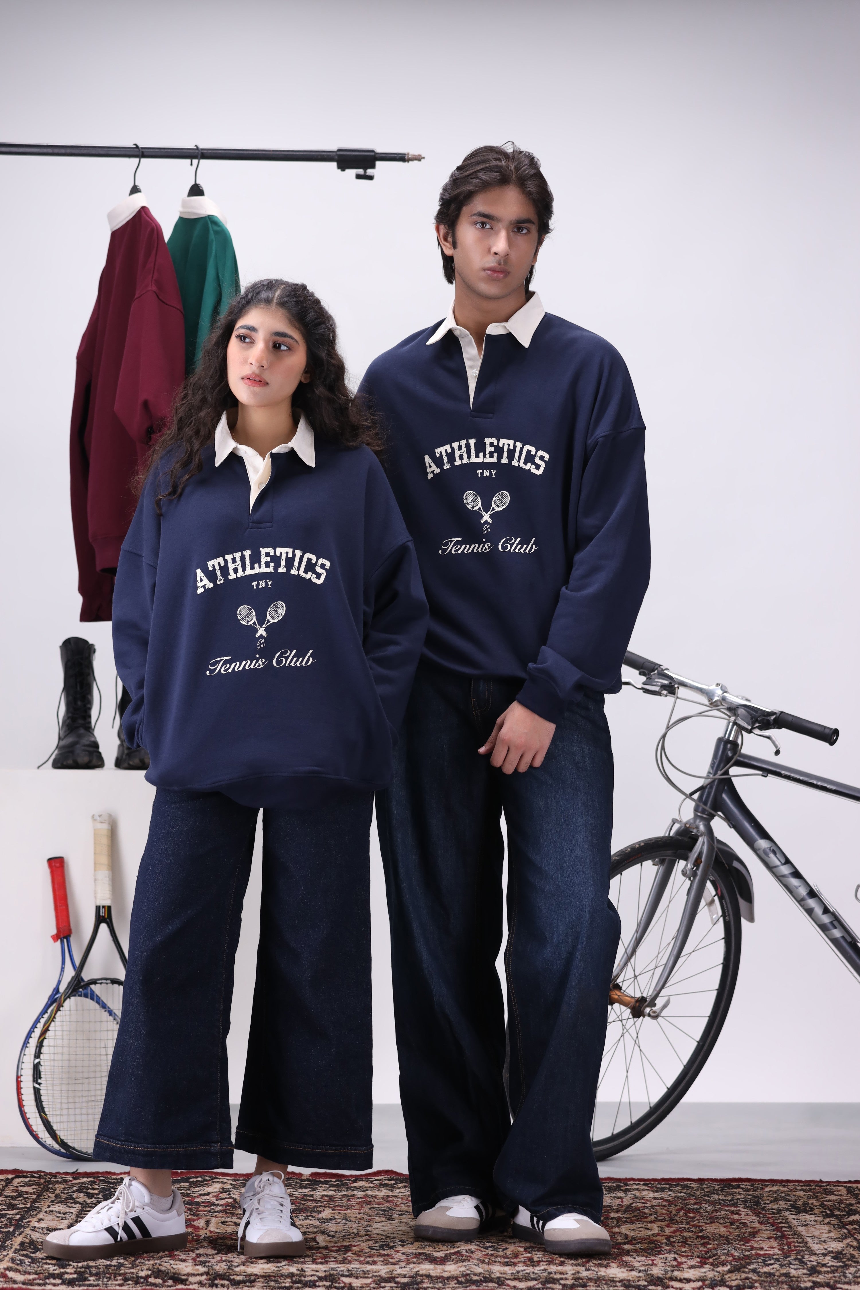 Classic Navy TNY Tennis Club Sweatshirt