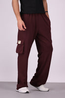 V2 Essential Cargo Trouser Maroon