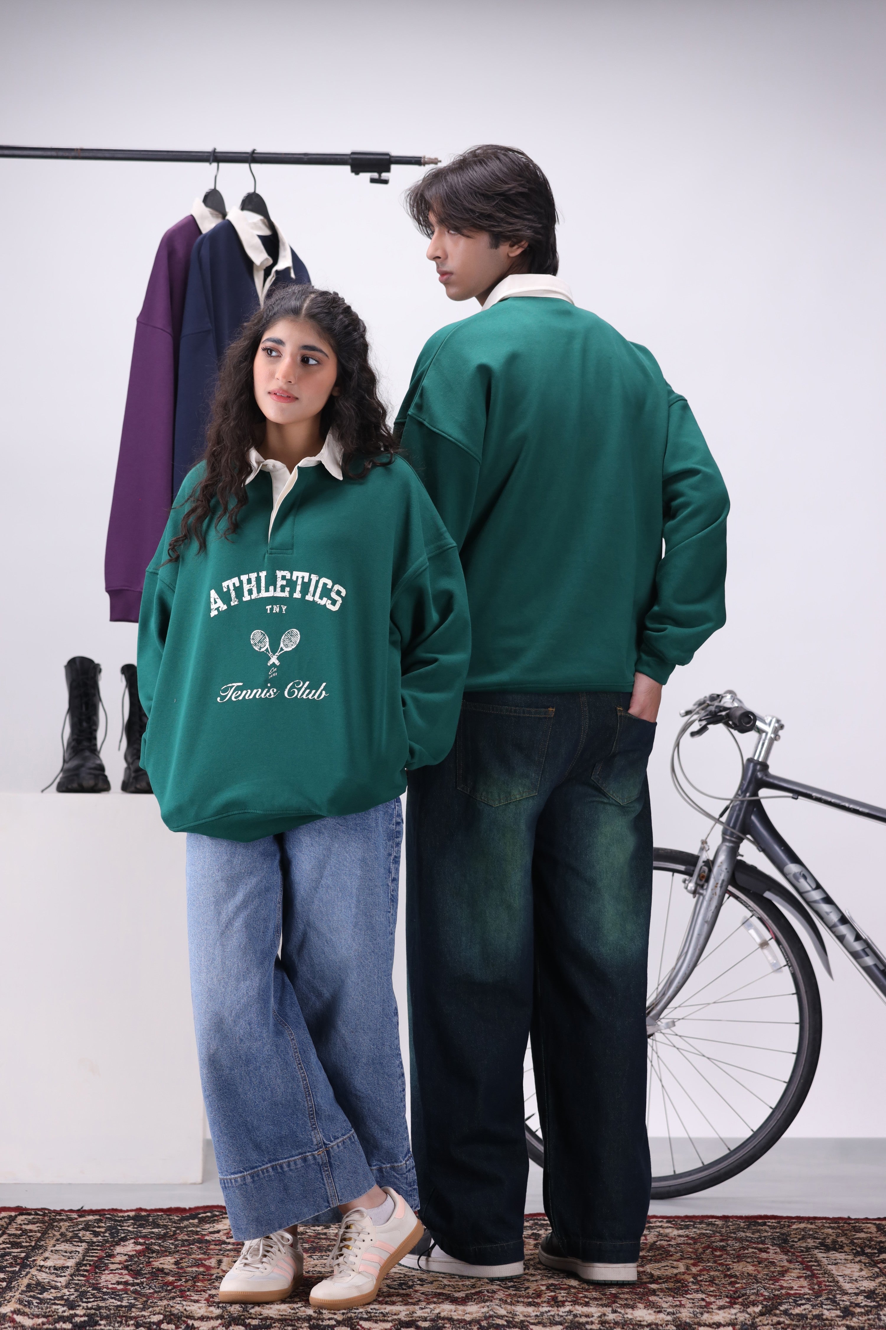 Classic Green TNY Tennis Club Sweatshirt