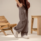 Java Brown Wide Leg Cargo Trouser