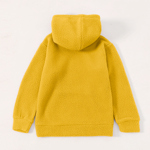 Mustard Kids Unisex Sherpa Pullover