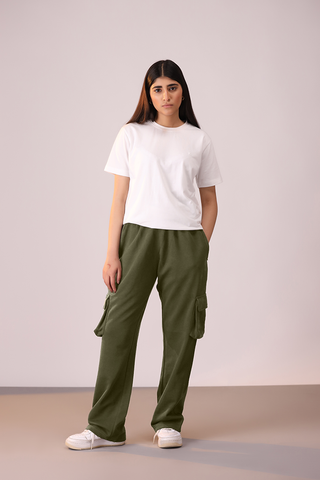 V2 Essential Unisex Cargo Trouser Olive