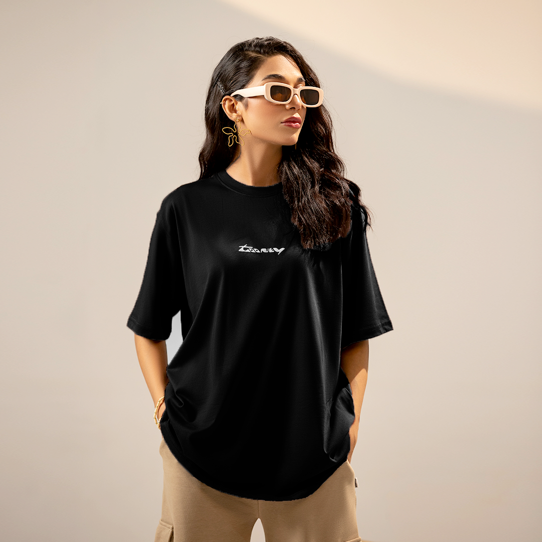 Black Tooney Limited Edition Oversize Unisex T-shirt