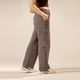 Java Brown Wide Leg Cargo Unisex Trouser