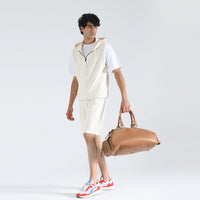 Offwhite Sleeveless Short Set