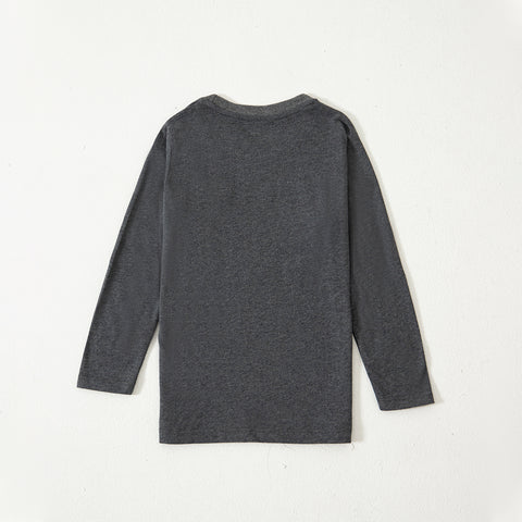 Batman Puff Print L/S Tee