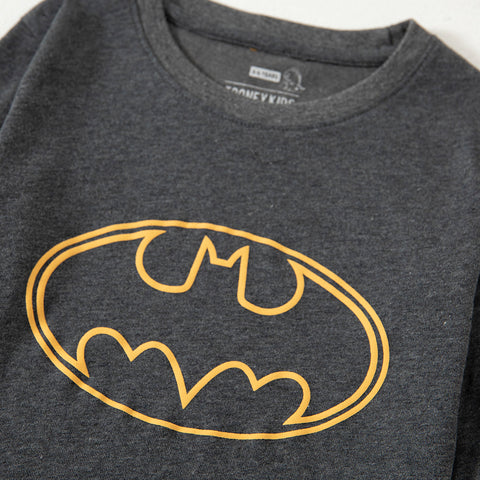 Batman Puff Print L/S Tee