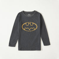 Batman Puff Print L/S Tee